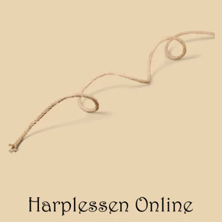 hoe rol je een nieuwe harp snaar uit