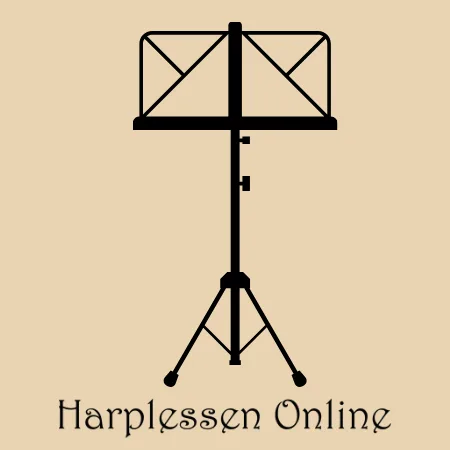 gebruik een muziekstandaard
