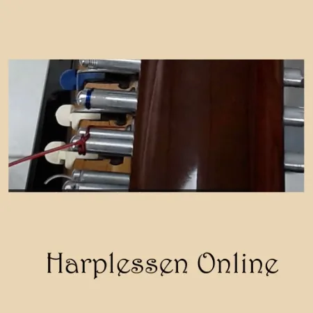 nieuwe harp snaar nieuwe harp snaar opzetten