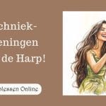 techniekoefeningen voor harp