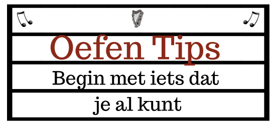 begin met iets dat je al kunt