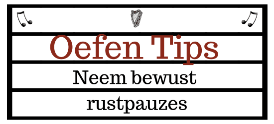 neem bewust rustpauzes