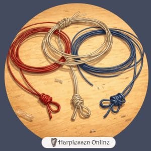 string buttons voor de harp