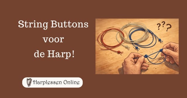 string buttons voor de harp