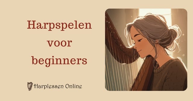 harp spelen voor beginners