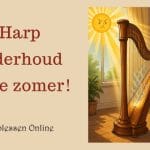 harp onderhoud in de zomer