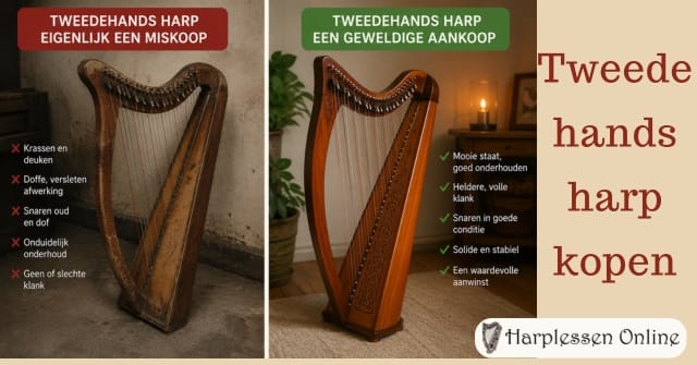 tweedehands harp kopen