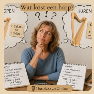 wat kost een harp